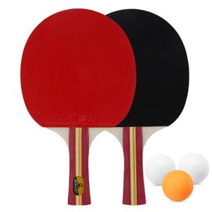 Ping Pong Portable Tennis de Table Set avec les chauves-souris Raquette Balles & Rétractable Net NEUF 