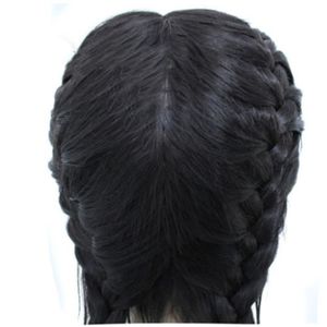 perruque avec tresses