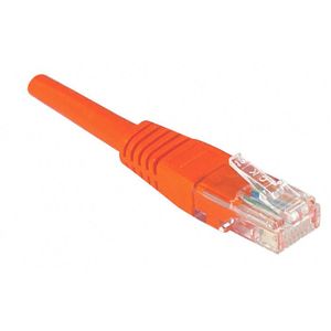 CÂBLE RÉSEAU  Cable RJ45 1m UTP CAT5e rouge