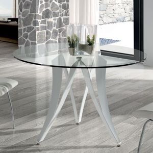 Table A Manger Ronde Verre Achat Vente Pas Cher