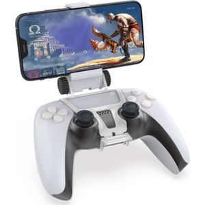 Support de téléphone portable pour manette PS4, poignée de montage pour  PlayStation 4, accessoires de manette de jeu pour Samsung S9 S8, support de  clip