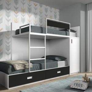 Rangement Lit Mezzanine Achat Vente Pas Cher
