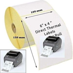 Étiquette classement 500 labels  Étiquettes thermiques blanches (6