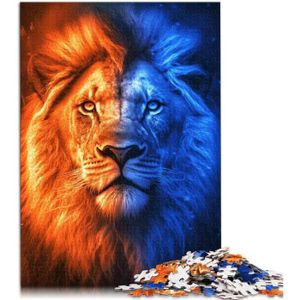 PUZZLE Lion Animal Wildl Puzzles Jeux Éducatifs Puzzle En