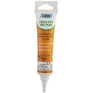 COLLE - PATE FIXATION Colle PVC Gel plus - 50 mL