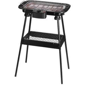 BARBECUE DE TABLE GENERIQUE - Barbecue Électrique Sur Pieds 47,5x30x