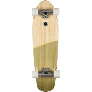 SKATEBOARD - LONGBOARD Skateboard Cruiser - GLOBE - Big Blazer - Bamboo/Olive - Mixte - Vitesse - 4 roues