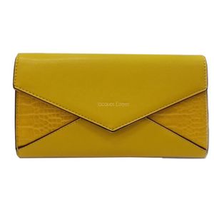 sac pochette jaune
