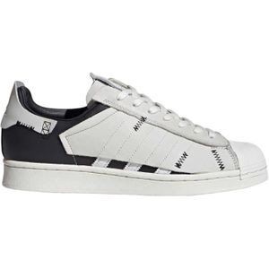 superstar blanc et or femme