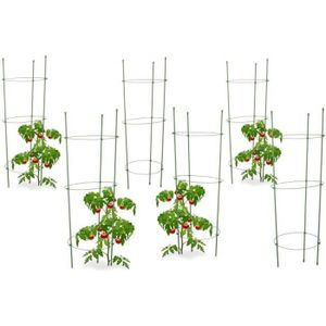 TUTEUR - LIEN - ATTACHE 6x Cage à tomates Tuteur plantes grimpantes, suppo