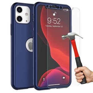 Incipio Coque antidérapante compatible avec iPhone 12 et iPhone 12 Pro - Insignia bleu