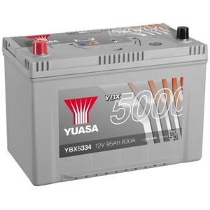 BATTERIE VÉHICULE YUASA Silver High Performance Batterie Auto 12V 95