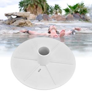 BONDE - BUSE - SKIMMER  Plaque d'aspiration de piscine en plastique ZERODIS - Accessoire de piscine - Blanc