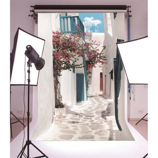 Toile De Fond 3x2m YongFoto - Architecture Grecque Acropole Pour Photos/vidéos