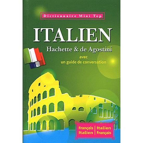 Mini dictionnaire FrançaisItalien ItalienFrançai Cdiscount Librairie
