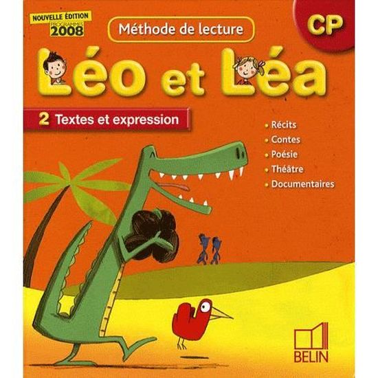 Methode De Lecture Cp Leo Et Lea Cdiscount Librairie