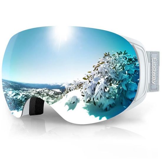 Lunettes De Ski MXJ Gear YH212 OTG – Magnétique, Verres Interchangeables, Anti-UV/anti-buée – Homme/femme/jeune
