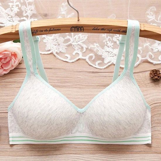 Lot De Soutiens-gorge Fille Sans Couture Hanes - Taille M - Bleu Sarcelle