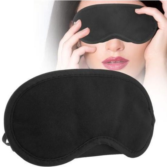 Masque De Sommeil Personnalisable Anti-lumière - Cœur Motif, Pour Dormir Profondément Sans être Dérangé(e)