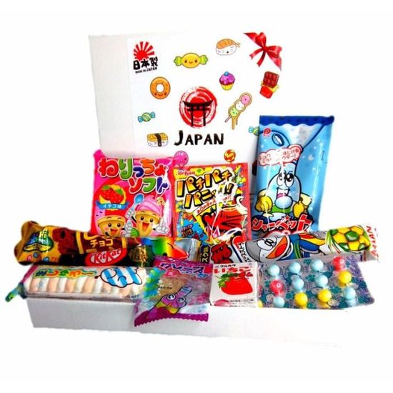 Lot de 20 x snacks bonbon japonais import japon box pas cher kit melange  confiserie friandises japonaises bonbons STOCK EN FRANCE - Cdiscount Au  quotidien