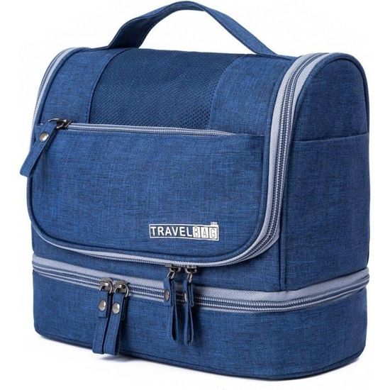 Nécessaire de Voyage PRO-DG Gris PVC 13 x 27 x 13 cm main image 0