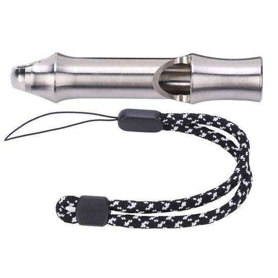 Sifflet de Survie en métal, sifflet d'urgence Super Fort 120 DB avec Sifflet de Survie en métal, sifflet d'urgence Super Fort 120 DB avec