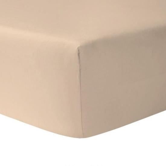 Drap Housse Ivoire 160x200 Protege Matelas Impermeable 160x200 Homerokk Cdiscount Maison