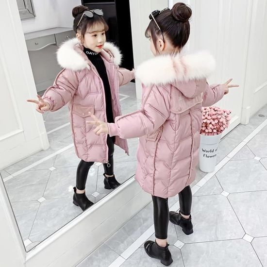 Doudoune chaude pour fille clearance