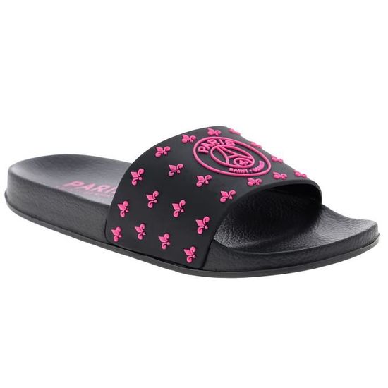 Claquettes Officielles Paris Saint-Germain - Sandales PVC Confortables | Collection Supporters