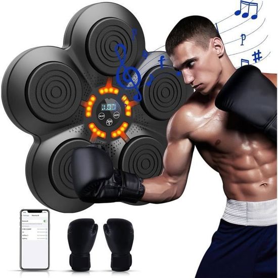 KCVV Machine De Boxe Musicale, Bluetooth Mural Machine De