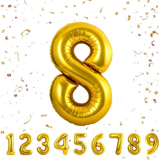 Ballon Lettre Doré Géant A 101 Cm - Idéal Pour Anniversaire, Mariage, Baby Shower, Décoration à L'hélium Ou à L'air - 2