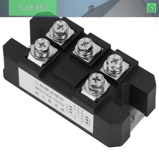 Pont De Diode 100A 1600V Redresseur à Pont à Diodes Triphasé De Haute Puissance SQL100A-XIG - Bricolage Diode Anti Retour 12v