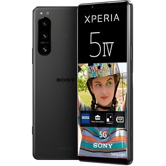 Smartphone Sony Xperia 5 IV 6.1" 5G Double SIM 128 Go Noir