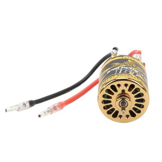 Moteur RC Brossé 390 En Acier Inoxydable - Pour Voiture RC 1/16, Faible Bruit, Haute Efficacité Et Démarrage Progressif - 5
