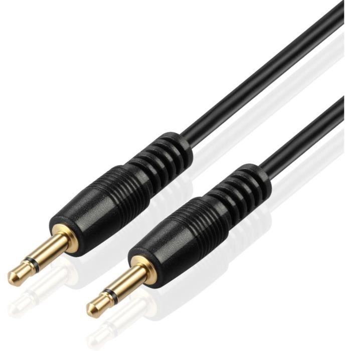Câble Audio Jack 3,5 Mm Stéréo (3m) - Pro Series KabelDirekt - Pour Smartphone, IPod, IPhone - 6