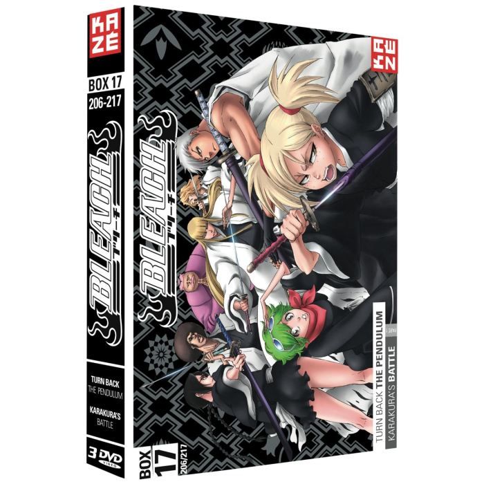DVD Bleach saison 4 coffret 17 - Kaze - studio Pierrot - 24
