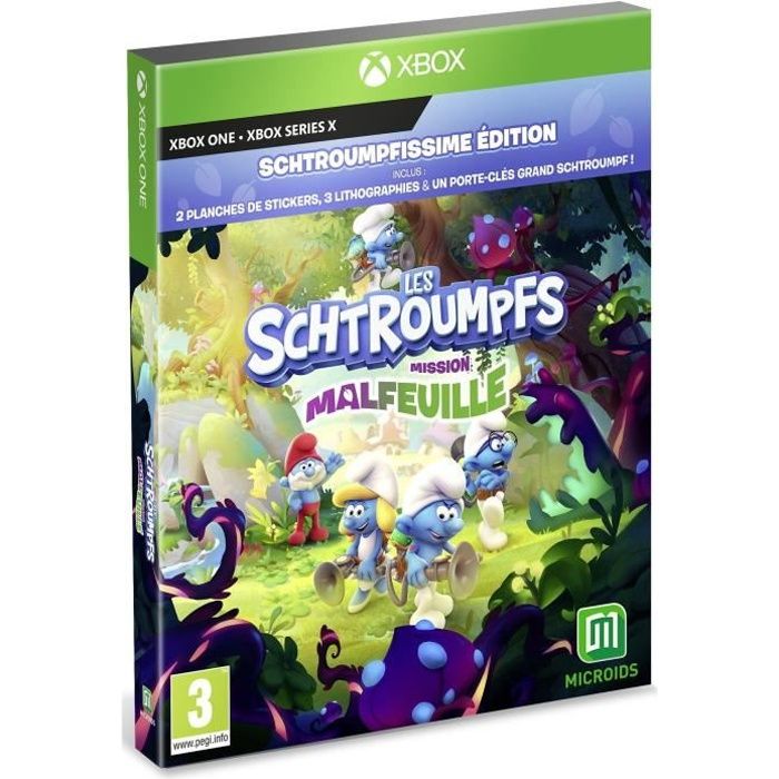Jeu Xbox One - LES SCHTROUMPFS : Mission Malfeuille - Schtroumpfissime Édition