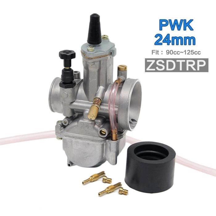 carburateur puissant pour moto 2T4T, pour Dirt Bike, ATV, Keihin Koso, PWK, 21, 24, 26, 28, 30, 32, 34 mm~24mm ZSDT YK22185251