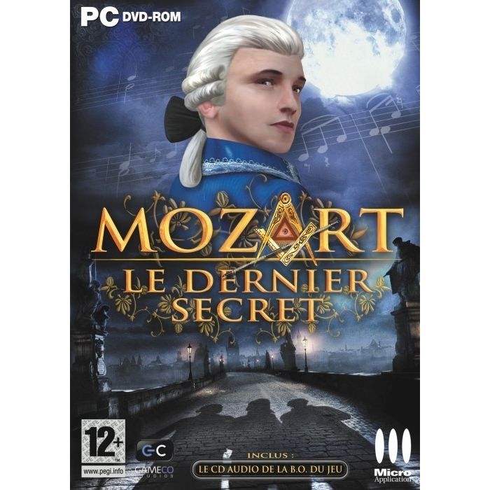 Mozart Le Dernier Secret / Jeu PC Dvd-Rom