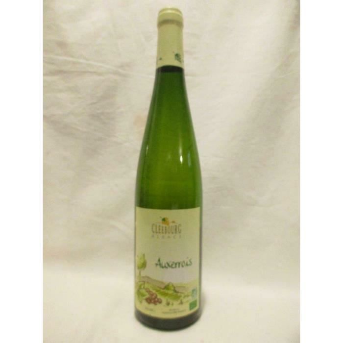 auxerrois cleebourg bio blanc 2012 - alsace france