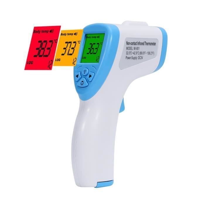 thermometre professionnel medical frontal sans contact haute