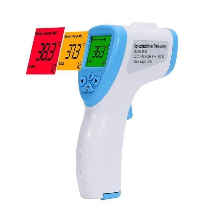 thermometre professionnel medical frontal sans contact haute