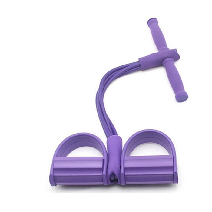 Couleur violette Barre de résistance pour le yoga élastique, équipement de remise en forme et de Crossfit à d