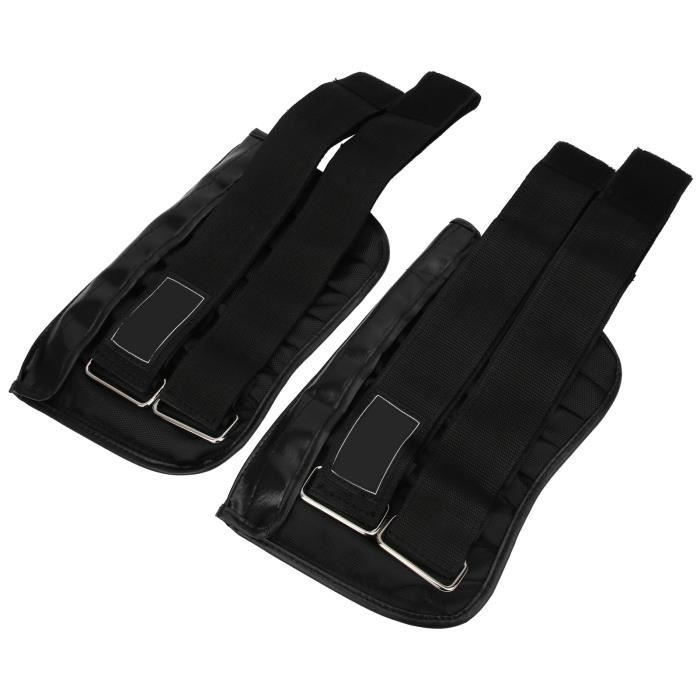 Poids du poignet de la cheville, poids d'entraînement de Legging 2 pièces 1 à 6 kg, conception trapézoïdale pour les exercices