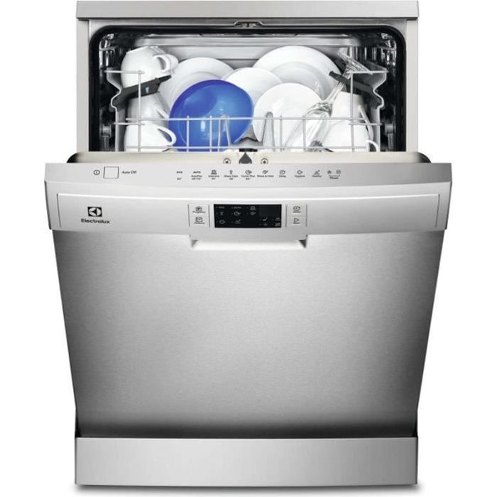ELECTROLUX Lave-vaisselle pose libre 60 cm 13 couverts 6 programmes 62,5 Inox