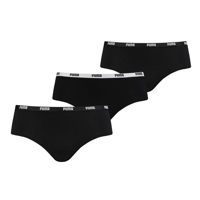Puma Culotte Femme - uni, Paquet de 3
