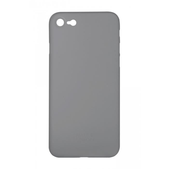 NATIVE UNION Coque clic air pour iPhone 7/8 - Noir Fumée
