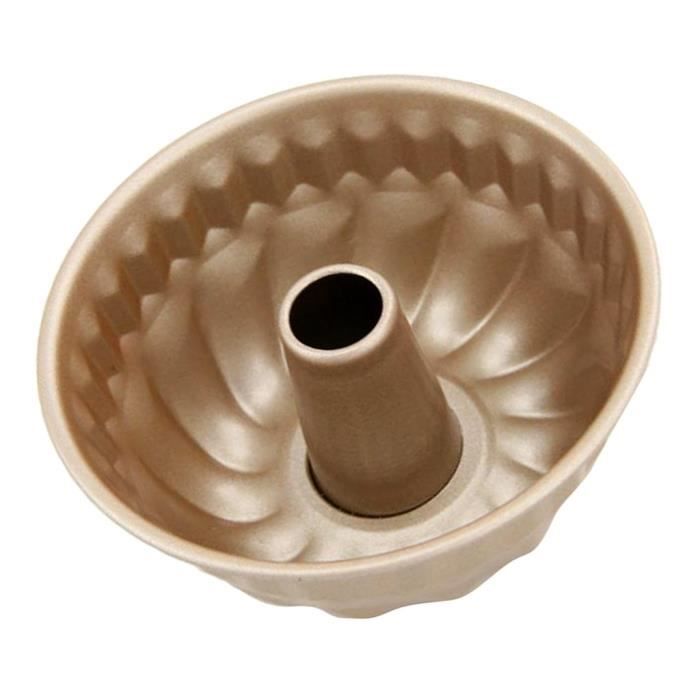 Savarin Gâteau Moule Cuisson Moule en Acier Au Carbone Ustensiles De Cuisson Cuisine Outil 10.8 X 5 Cm