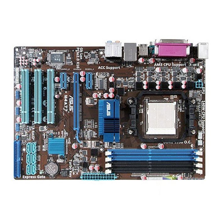 Carte mère ASUS M4A77 AMD 770 Socket AM2/AM2+/AM3 4xDDR2 16GB ATX Reconditionné - Asus reconditionné disponible sur Cdiscount Seconde Vie