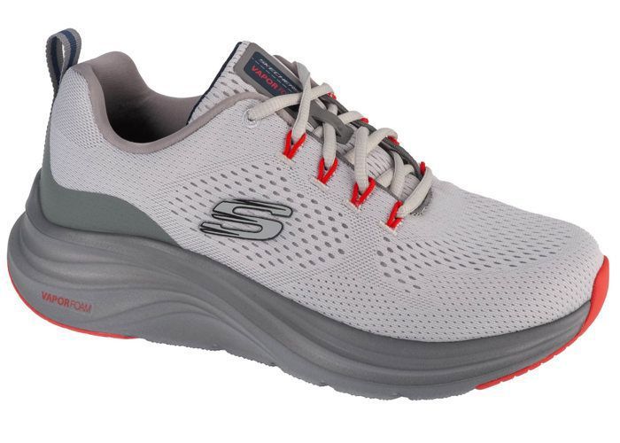 Skechers Baskets Sneakers Homme Gris Skechers Vapor Foam